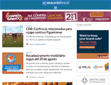 Tablet Screenshot of maceiobrasil.com.br